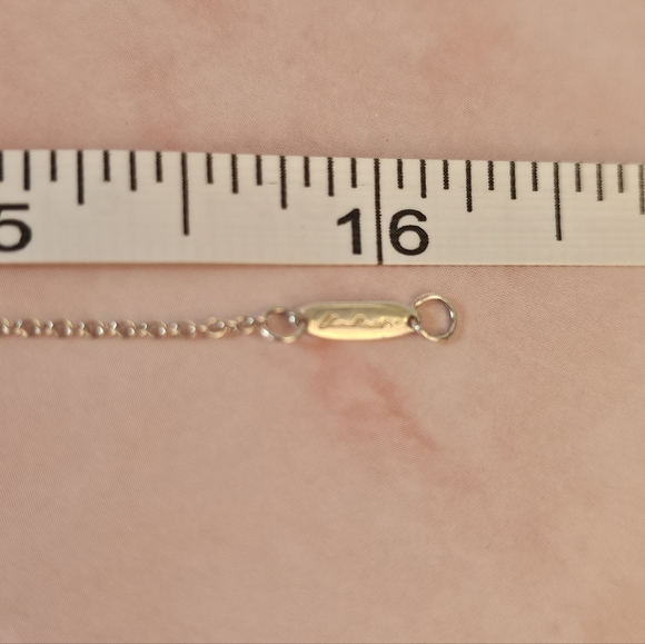 💗Tiffany & Co. Full Heart Elsa Peretti 925 Sterling Silver Vintage Necklace✨ - Picture 13 of 16